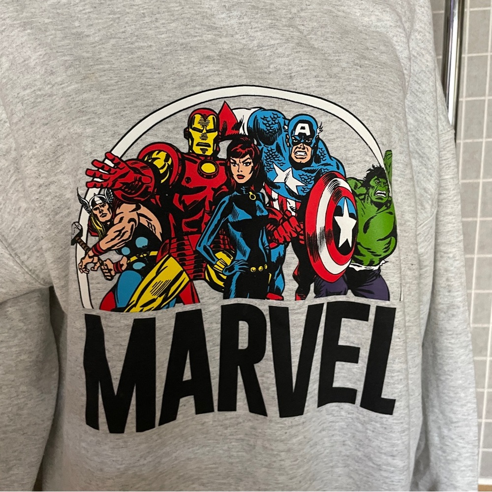 Marvel‎ Unisex Crewneck Sweatshirt Size XL - Picture 3 of 4